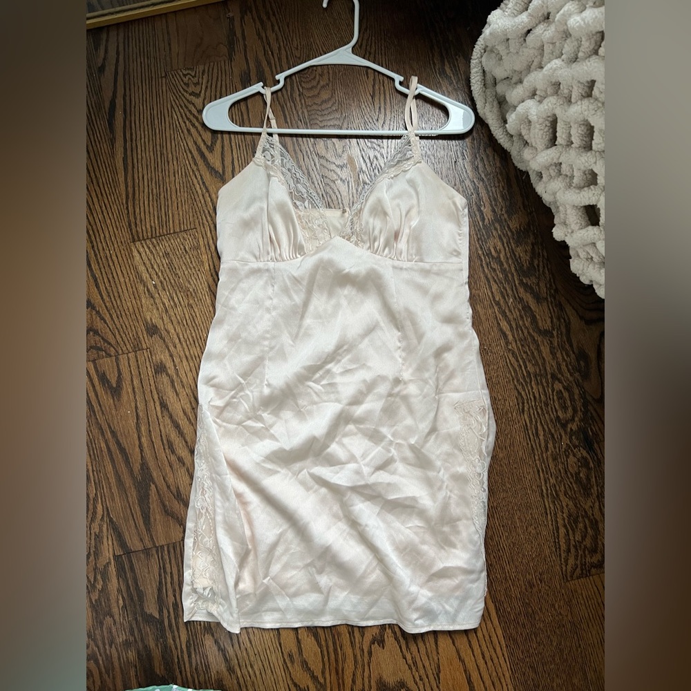 Princess Polly | cream slip dress, silk dress